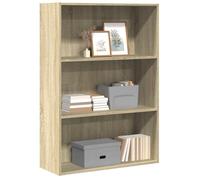 Bibliothèque intérieure - vidaXL - Étagère haut, pour salon - bois d'ingénierie - chêne sonoma - 80 x 30 x 114 cm@acj23w
