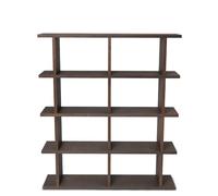Ferm Living Bibliothèque Kona 2x4 Dark stained