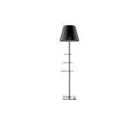 Bibliotheque Lampadaire Chrome/ Couleur Fumée