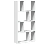 Bibliothèque - mango - Meuble de rangement - Blanc - 60x20x120 cm - bois d'ingénierie M254