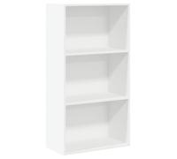 Bibliothèque - mango - Meuble de rangement - Blanc - 60x30x114 cm - bois d'ingénierie M613