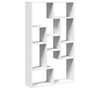 Bibliothèque - mango - Meuble de rangement - Blanc - 72x20x120 cm - bois d'ingénierie M551