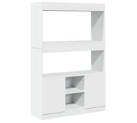 Bibliothèque - mango - Meuble de rangement - Blanc - 92x33x140 cm - bois d'ingénierie M1151