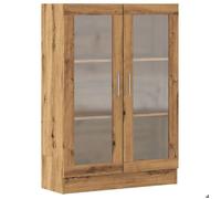 Bibliothèque - mango - Meuble de rangement - chêne artisanal - 82,5x30,5x115 cm - bois d'ingénierie M1241