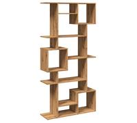Bibliothèque - mango - Meuble de rangement - chêne artisanal - 92x29x188 cm - bois d'ingénierie M283