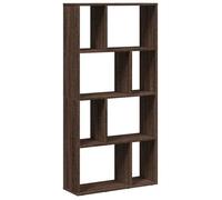 Bibliothèque - mango - Meuble de rangement - Chêne marron - 60x20x120 cm - bois d'ingénierie M252