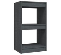Bibliothèque - mango - Meuble de rangement - Gris 40x30x71,5 cm - Bois de pin massif M407