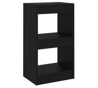 Bibliothèque - mango - Meuble de rangement - Noir - 40x30x72 cm - M33