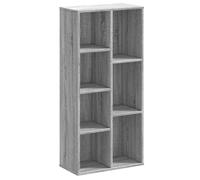 Bibliothèque - mango - Meuble de rangement - Sonoma gris - 50x25x105 cm - bois d'ingénierie M837