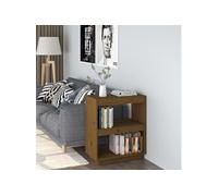 Pin Massif Bibliothèque Séparateur de Pièce Blanc 60x35x135 cm Cloison vidaXL