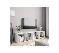 Vidaxl Bibliothèque/Meuble Tv Blanc 143 X 30 X 36 Cm Blanc