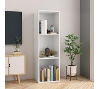 vidaXL Bibliothèque/Meuble TV Blanc 36 x 30 x 114 cm Aggloméré