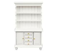 Bibliothèque Miniature Classique en Bois à l'échelle 1/12 pour Maison de poupée, 4 x 6 x 1, Petits Meubles de poupée pour Bricolage, Accessoires décoration Maison à l'échelle /12, b