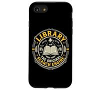 Bibliothèque | Moteur de Recherche Original | Bibliothécaire | Amateur de Livres Coque pour iPhone SE (2020) / 7/8