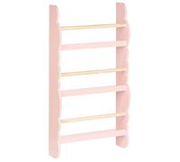 Bibliothèque murale RIGOLET Bois d'ingénierie 80 cm Rose pastel