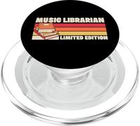 Bibliothèque Musicale édition limitée Retro Library Esthétique PopSockets PopGrip pour MagSafe