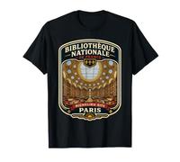 Bibliotheque Nationale Paris France Vacances à Paris T-Shirt