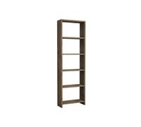 - Bibliothèque New 160 cm - Marron noix - New