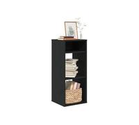 vidaXL Bibliothèque noir 34x31x80 cm en bois d'ingénierie – 860275