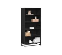 vidaXL Bibliothèque 80,5x35x170,5 cm Bois d'ingénierie Noir