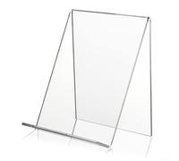 Bibliothèque Oblique en acrylique transparent pour exposer des produits avec un design moderne adapté à différents décors