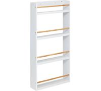 Bibliothèque pour enfants avec 4 étagères - blanc H. 118 cm - Atmosphera créateur d'intérieur