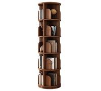 Bibliothèque pour enfants en bois massif rotative à 360° pour livre d'images pour chambre d'enfant, porte-revues, bibliothèque pour salon, table basse ronde (39 x 99 cm)