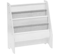 Bibliothèque pour Enfants Montessori - MOBILI REBECCA - Blanc - MDF - 4 Étagères