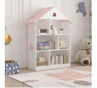 Bibliothèque pour enfants Vipsali 107 x 83 x 30 cm blanc