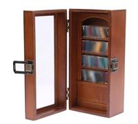 Bibliothèque pour soulager l'anxiété, ensemble de livres miniatures de 20,3 cm avec 100 petits livres pour secouer le stress, étagère décorative pour bureau et bureau