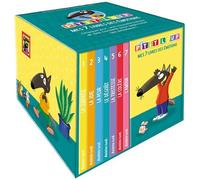 Bibliothèque P'tit Loup - "Mes 7 livres des émotions" - Orianne Lallemand - Auzou Éditions - Coffret - Album jeunesse