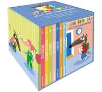 Bibliothèque p'tit loup - mes 7 livres pour apprendre - Orianne Lallemand - Auzou Philippe Eds - Coffret - Album jeunesse