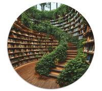 Bibliothèque Puzzle 1000 Pièces Adultes Et Enfants Dès 14 Ans Style Fantastique Pièces Parfaitement Assorties Jouets Défi Éducatifs Détente Collection 1000pcs (67.5x67.5cm)