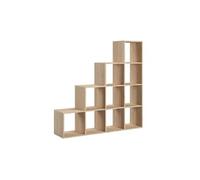 Bibliothèque - Pythagore - 138 x 138 x 30cm - Beige