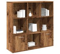 Bibliothèque Rangement Salle de Séjour Chêne Sonoma Bois d’Ingénierie vidaXL