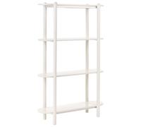 Bibliothèque Retro en MDF Mélaminé 170 x 110 cm à 3 Étagères Meuble de Rangement