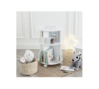 Atmosphera Bibliothèque enfant ronde gris H59 cm