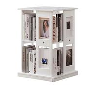 Bibliothèque rotative à 360° en bois multi-couches avec roue universelle invisible, utilisation pendant de nombreuses années