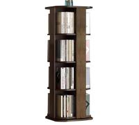 Bibliothèque Rotative À 4 Niveaux - Rangement pour Livres D'images pour Librairies, Chambres, Bibliothèques. Bibliothèque Compacte Et Facile À Classer.