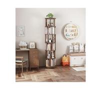 Bibliothèque rotative Bibliothèque Haute Bibliothèque avec Rangement Bibliothèque tournante Petit Coin d'espace Enfants et Adultes Chambre Salon Shufang bibliothèque tournante (196,4 * 44 cm / 77,3