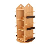 Bibliothèque rotative pour enfants, 3 à 4 niveaux, ronde, empilable, présentoir empilable pour la maison, le bureau, le salon