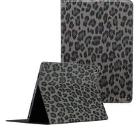 Bibliothèque Selencia Sabi avec impression panthère pour la Samsung Galaxy Tab A9 Plus - Midnight Black