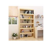 Bibliothèque Séparateur de pièce 100x30x200 cm pin massif
