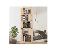 Bibliothèque Séparateur de Pièce 51x25x163,5 cm Pin Solide Etagère vidaXL