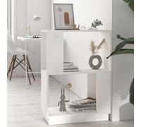 Bibliothèque Séparateur de Pièce 51x25x70 cm Bois de Pin Solide Etagère vidaXL