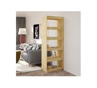 Vidaxl Bibliothèque/Séparateur De Pièce 60x35x167 Cm Pin Massif