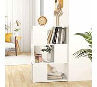Bibliothèque Séparateur de Pièce Blanc 60x24x94 cm Cloison Diviseur vidaXL