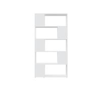 vidaXL Bibliothèque/Séparateur de pièce Blanc 80x24x155 cm