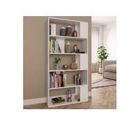 Bibliothèque Séparateur de pièce Blanc Bois d ingénierie