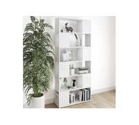 Bibliothèque Séparateur de pièce Blanc Bois d ingénierie